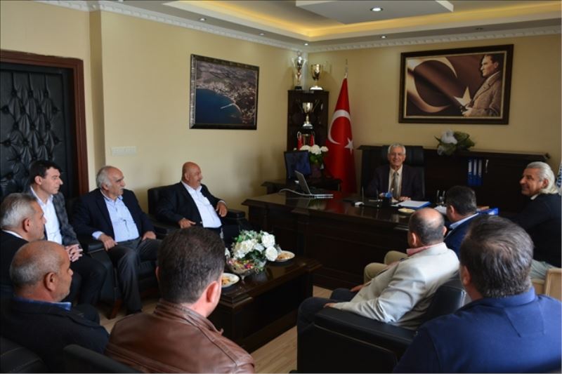 Kulüp yönetiminden kutlama ziyareti