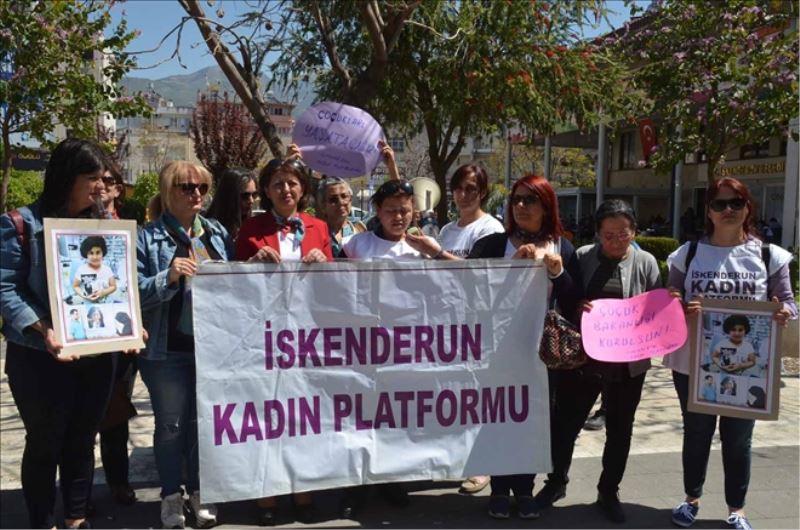 Rabia için adalet istediler
