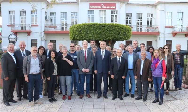 Kardeş derneğin ziyareti