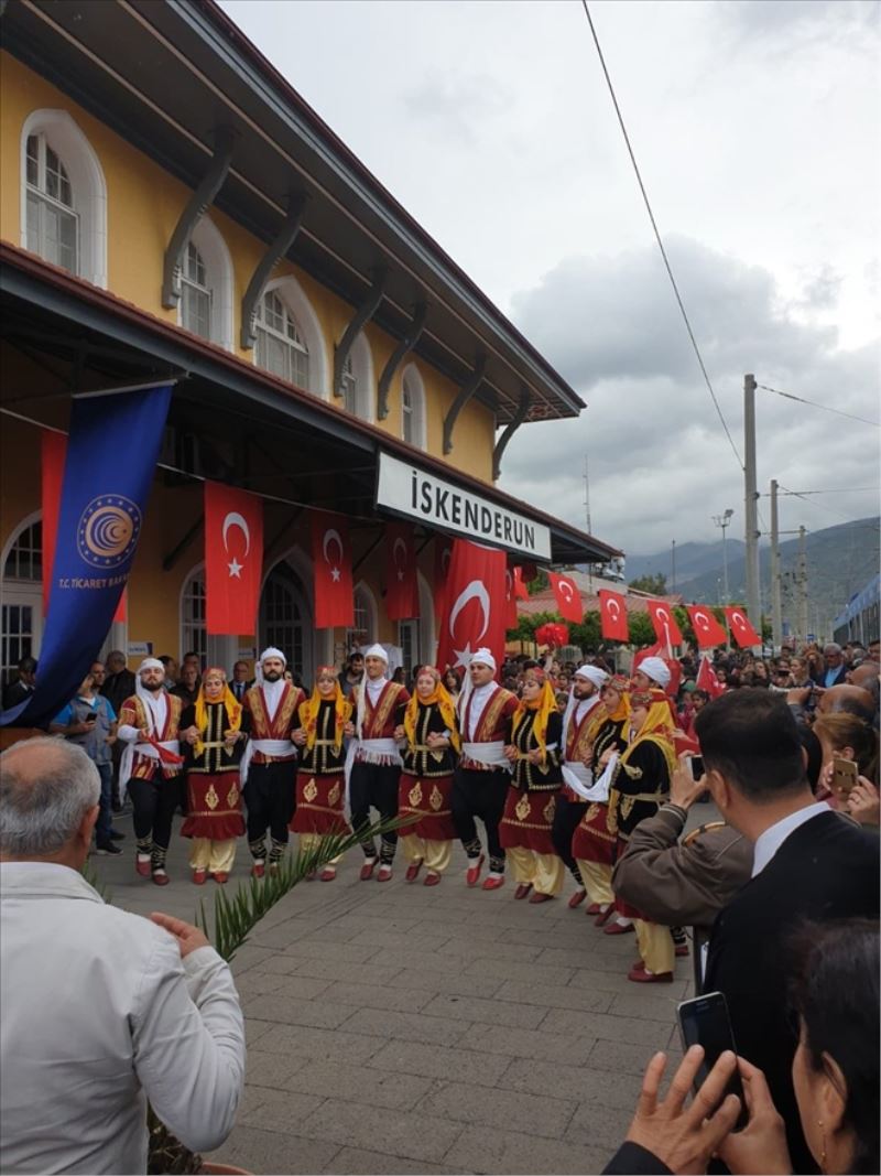 Sosyal Kooperatif Treni İskenderun´daydı