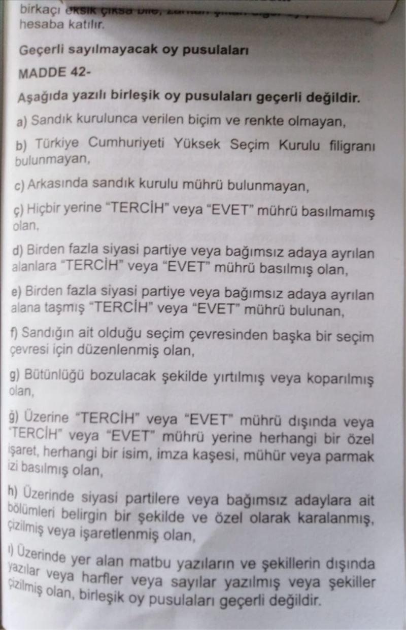 Başkanlık seçimine itiraz