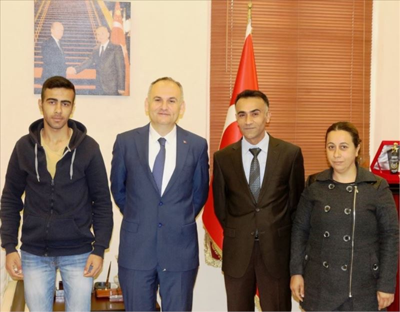 Kick boks şampiyonunun ziyareti
