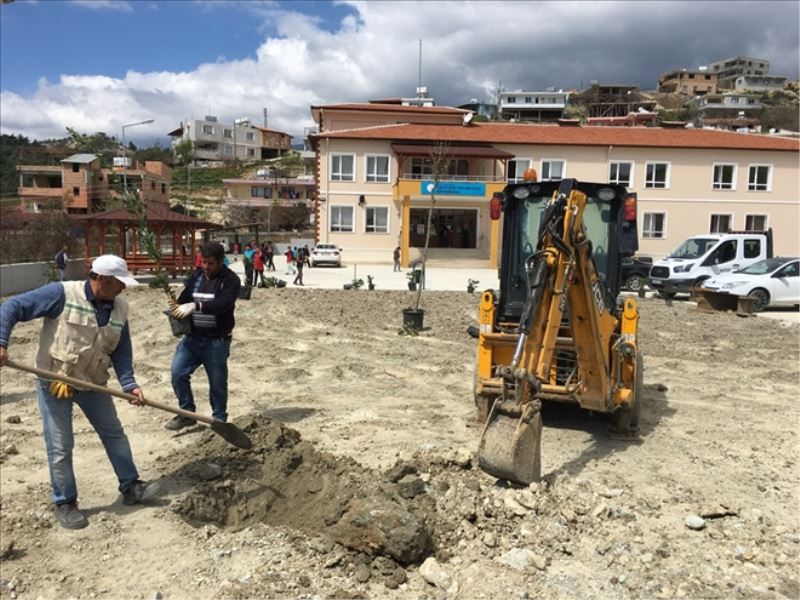 Belediyeden okulların fiziki durumuna müdahale