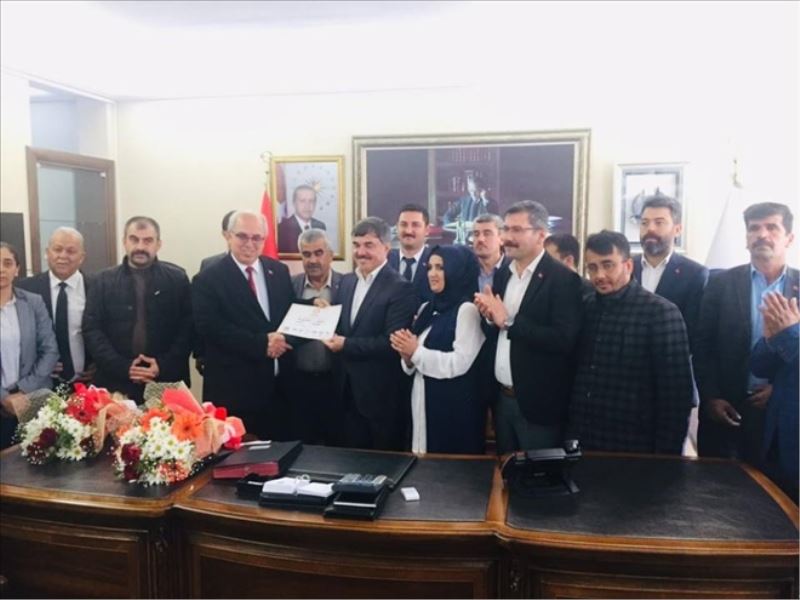 Sayın, görevine başladı