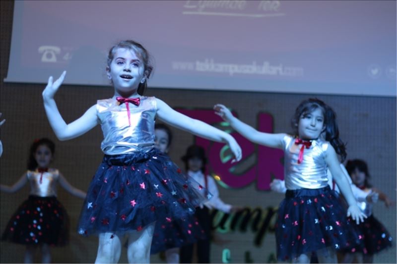 Anaokulu öğrencilerinin gösterisi