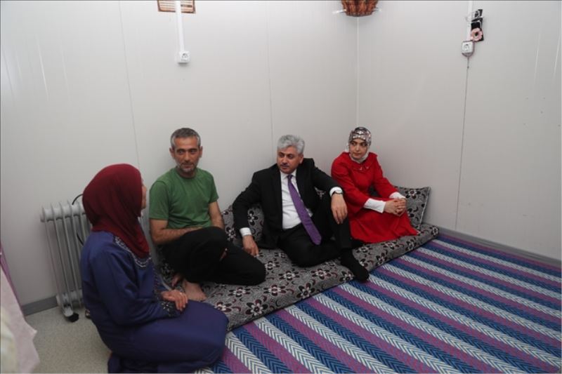 Kamptaki Türkmenlerle iftar