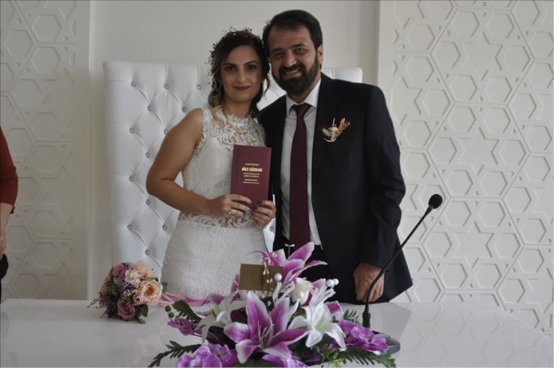 Spor camiası nikahta buluştu