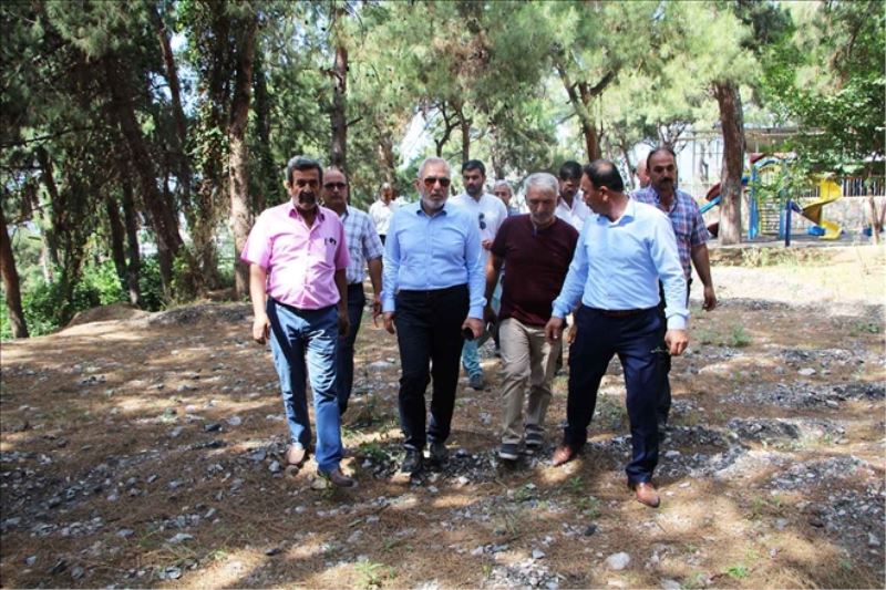 Mesire alanlarına yaz bakımı
