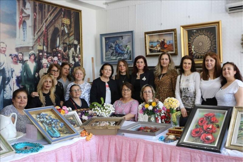 Kursiyerlerin yıl sonu sergisi