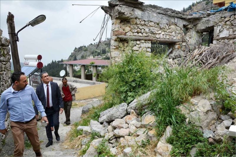 Başkan Gül yol çalışmalarını inceledi
