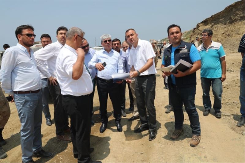 Samandağ-Arsuz yolunda inceleme