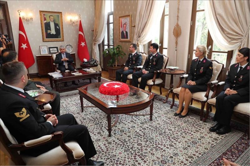 Jandarmadan 180. yıl ziyareti
