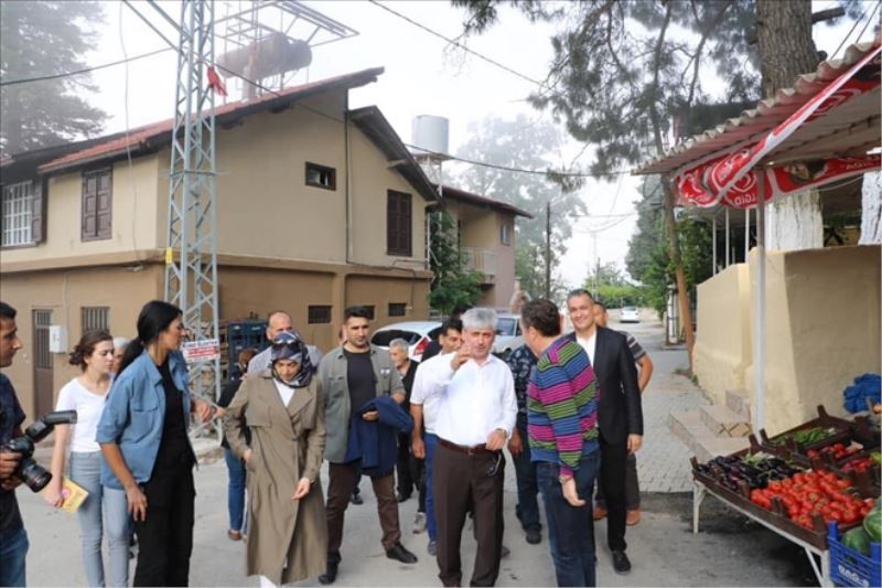 Güzelyayla´ya peyzaj düzenlemesi