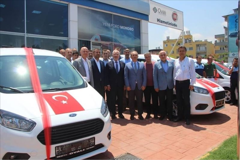 Belediye filosuna 7 hizmet aracı ekledi