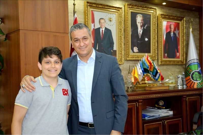 Şampiyon başarısını paylaştı