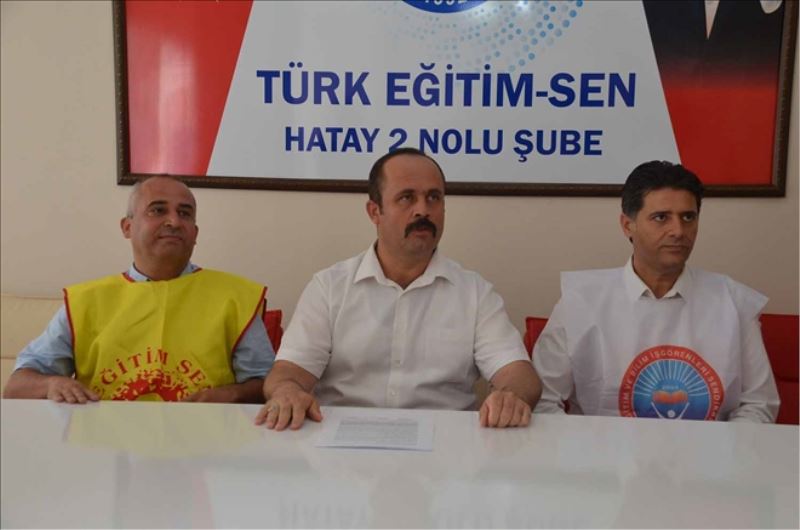 Üç sendikadan ortak tavır