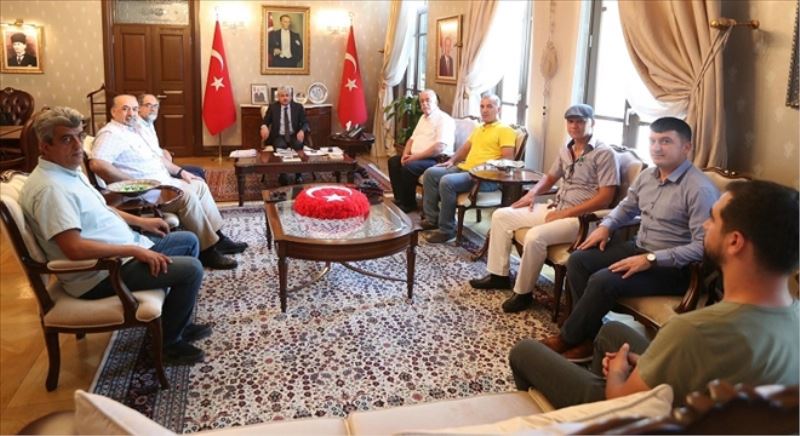 TGC üyelerinden valiye ziyaret