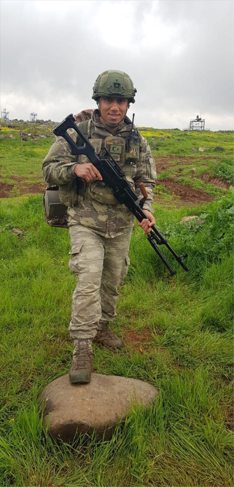 Şehit babasına taziye telefonu