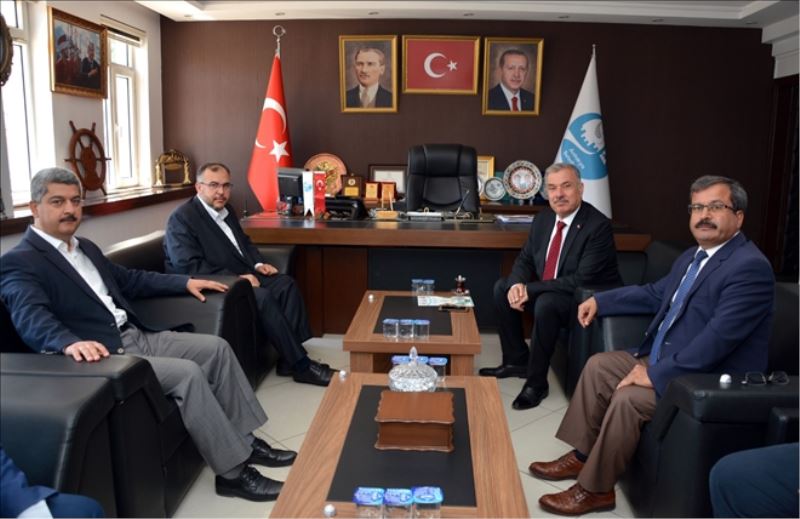SP heyetinin belediye ziyareti