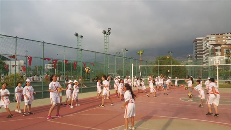 Yaz Spor Okulu sürüyor