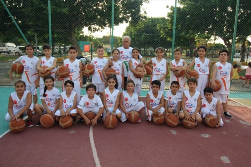 Yaz spor kursu sürüyor