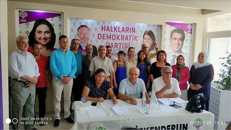 İskenderun HDP´ye yeni yönetim