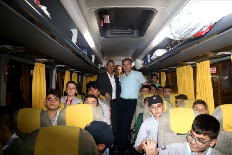 Belenli izciler İstanbul kampında
