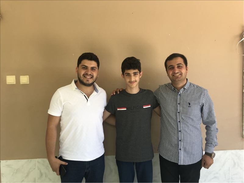 LGS birincisi Zorlu´yu kutladılar