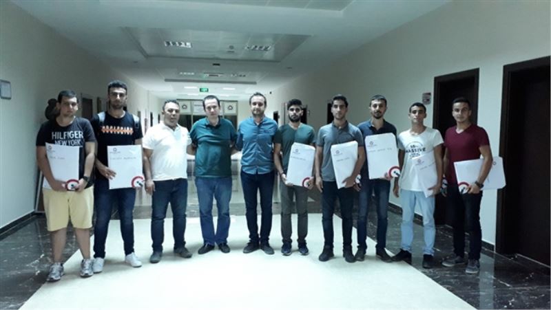 İSTE´nin ilk denizcileri stajda