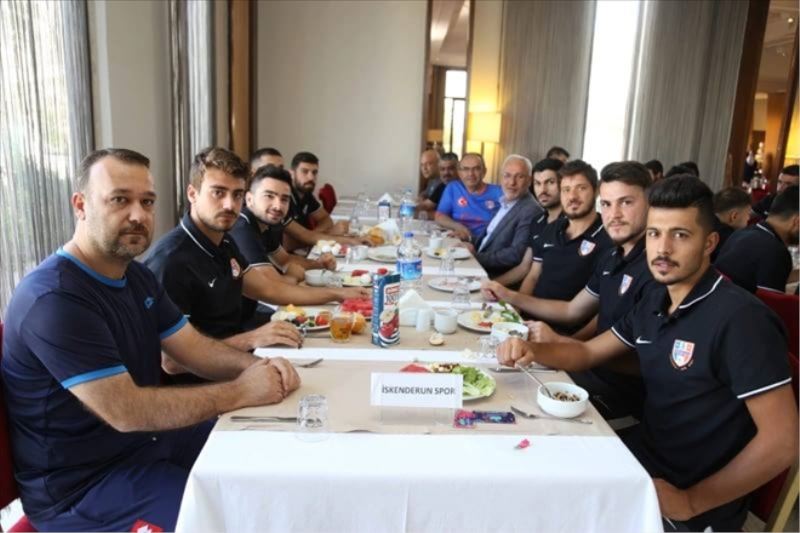 Belediyenin kamp ziyareti
