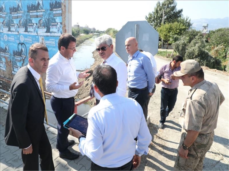 Vali, Samandağ´da sorun dinledi
