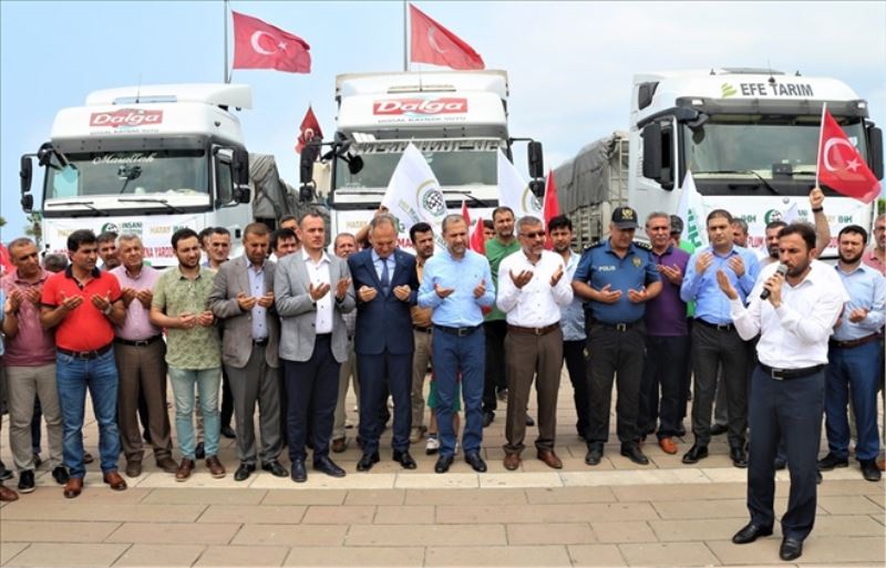 Suriye´ye üç tır yardım
