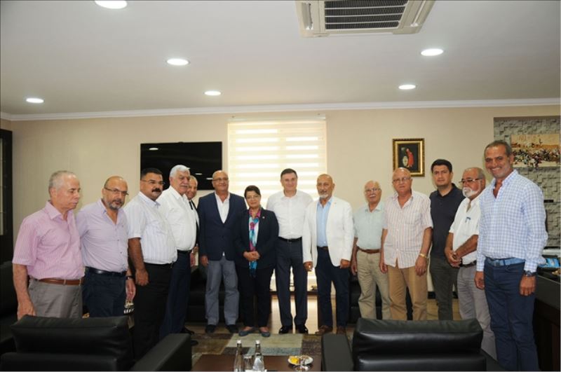 Milletvekili ve başkanın İskenderun ziyareti