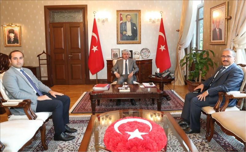 Kaymakamların vali ziyareti