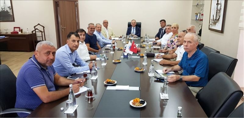 Yatçıları ağırlama toplantısı