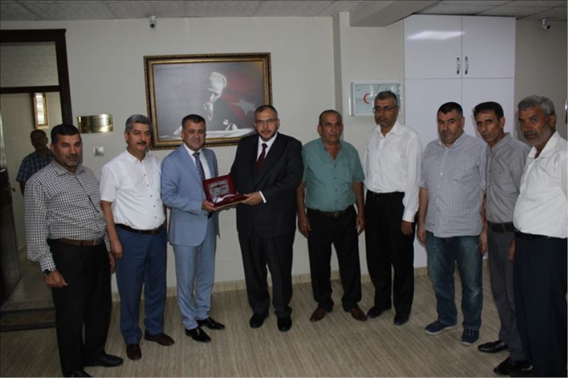 SP heyetinin Reyhanlı Belediyesi ziyareti