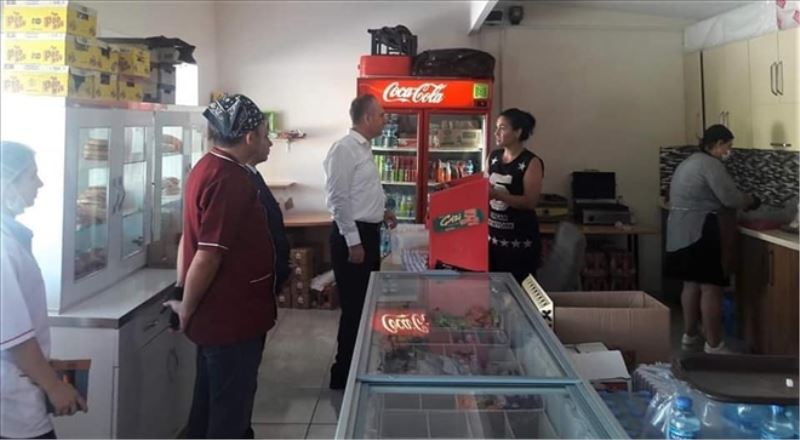 Kaymakamdan habersiz ziyaret