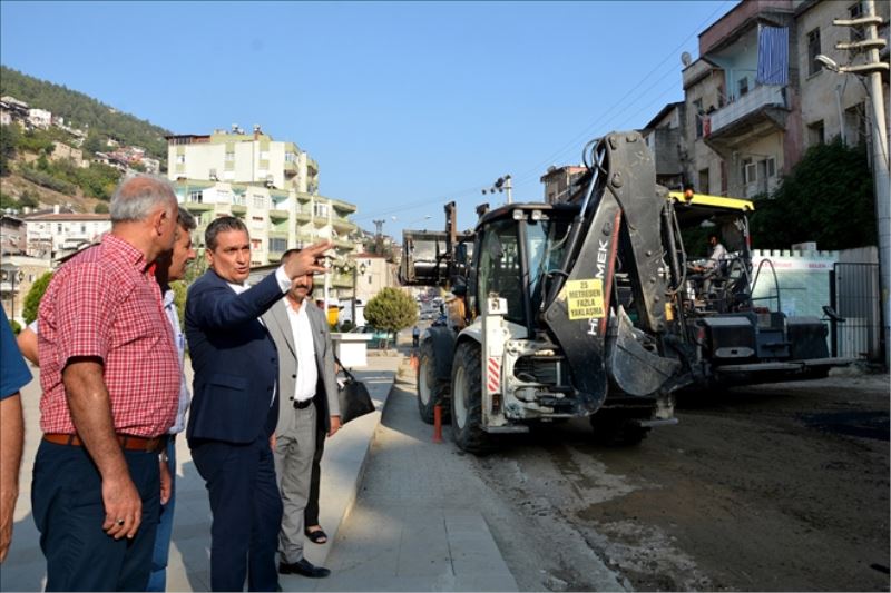 Üç mahalleye asfalt hazırlığı