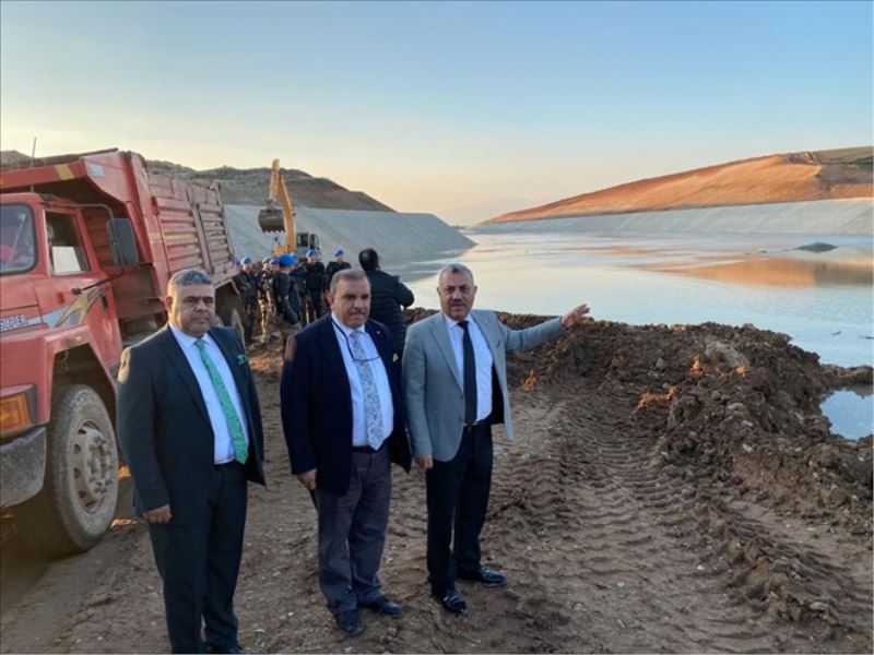 Reyhanlı Barajı, su tutmaya başladı