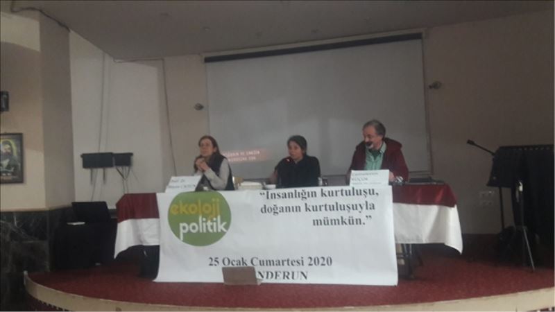 “Ekoloji politik için mücadele edilmeli”