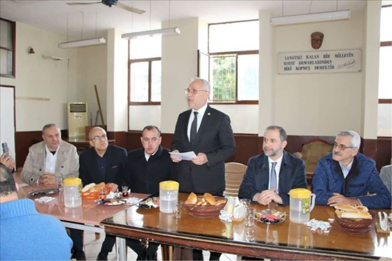 AKP, sanayi esnafıyla buluştu