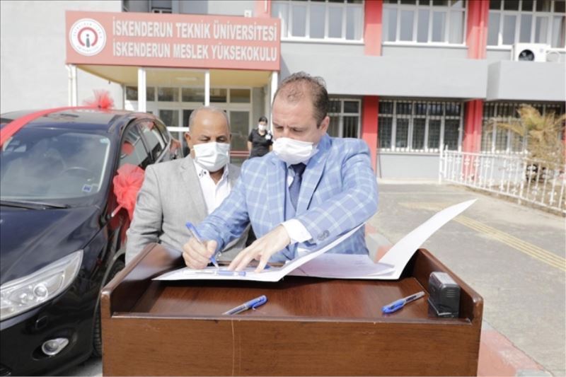 Otomotiv bölümüne araç desteği