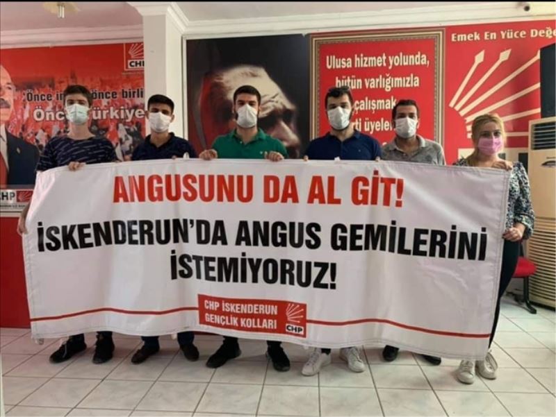 Canlı hayvan gemisi Nada yeniden İskenderun´da