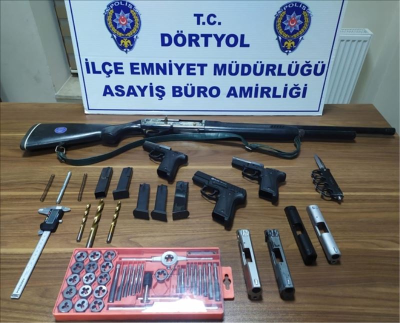 Kurusıkı tabancaya dönüştürülmüş