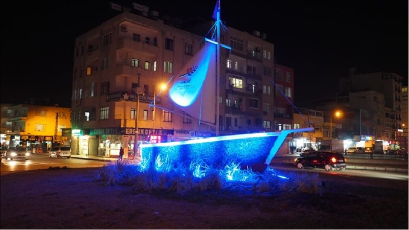 İskenderun´a yelken figürü