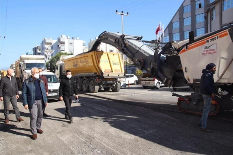 Tosyalı çalışmaları inceledi