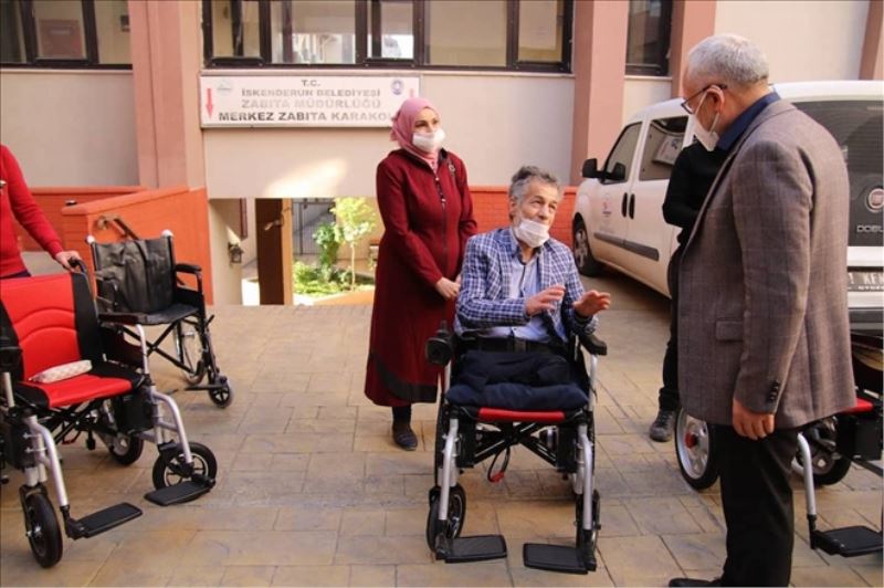 Engellilere akülü araç desteği