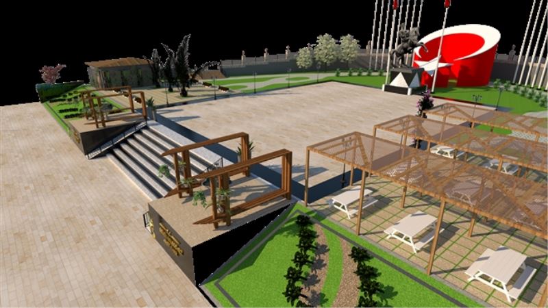 Atatürk Parkı yenileniyor