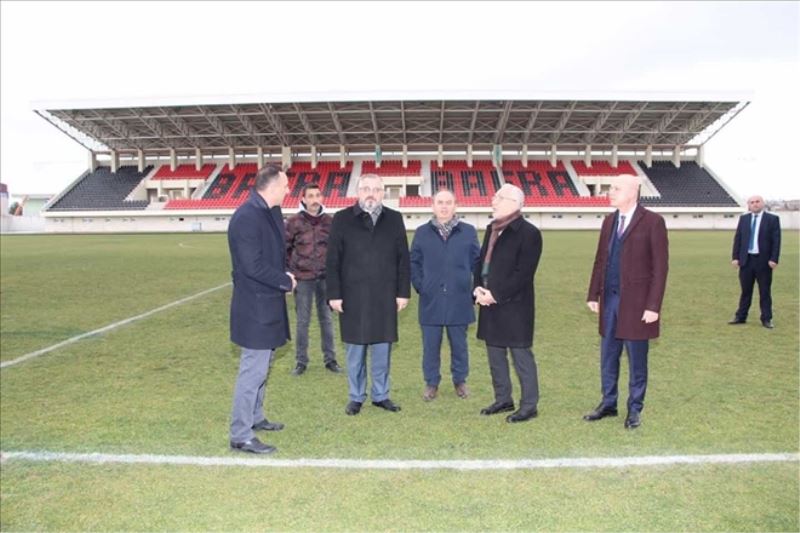 Yeni stadyum için Samsun´da inceleme