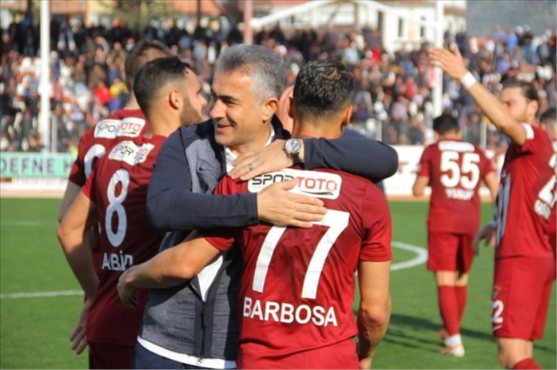 Hatayspor 48 puanla liderliğini sürdürüyor